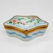 LIMOGES PEINT MAIN PORCELAIN T