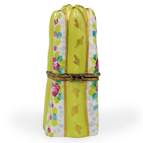 LIMOGES PORCELAIN ASPARAGUS TRINKET