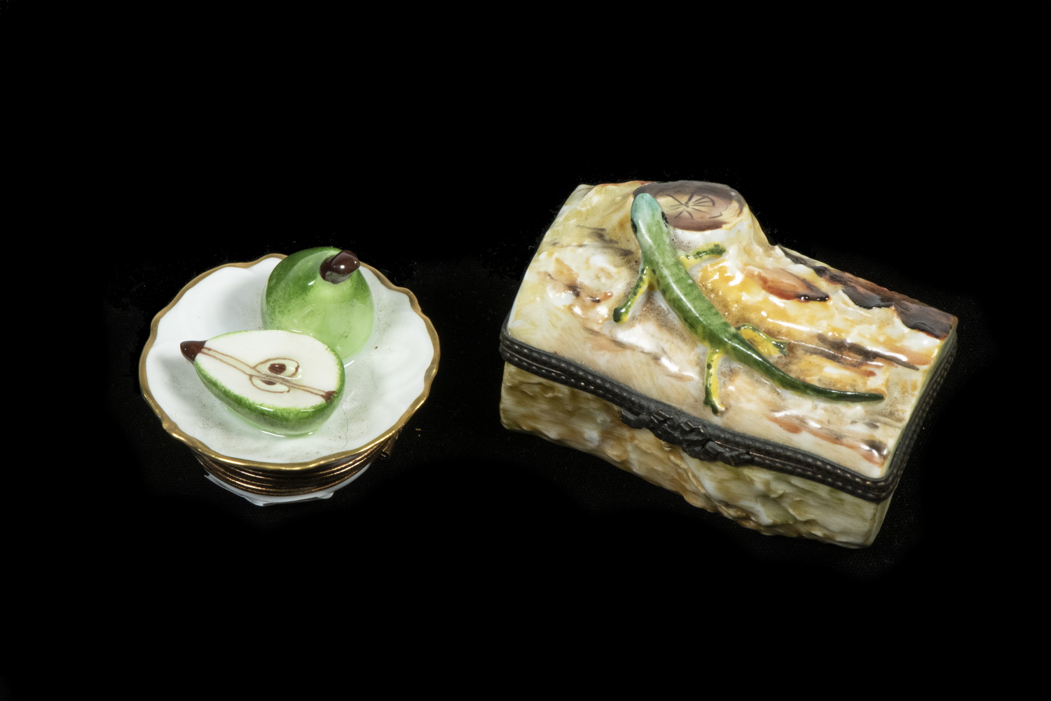 LIMOGES PORCELAIN BOXES Lot of