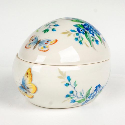 LIMOGES PORCELAIN EGG SHAPED