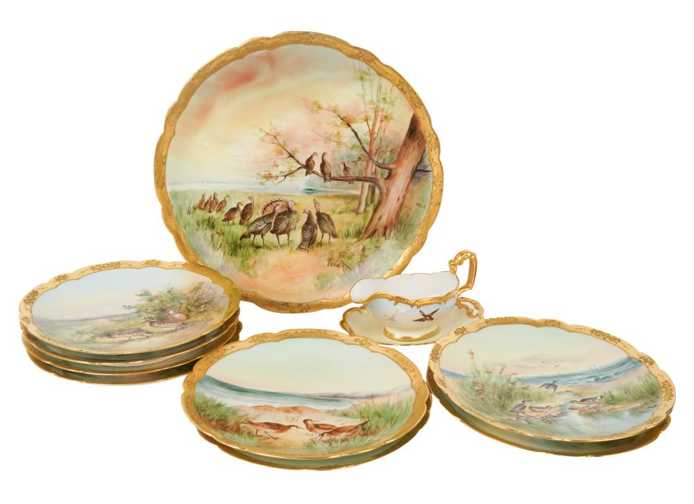 LIMOGES PORCELAIN FISH