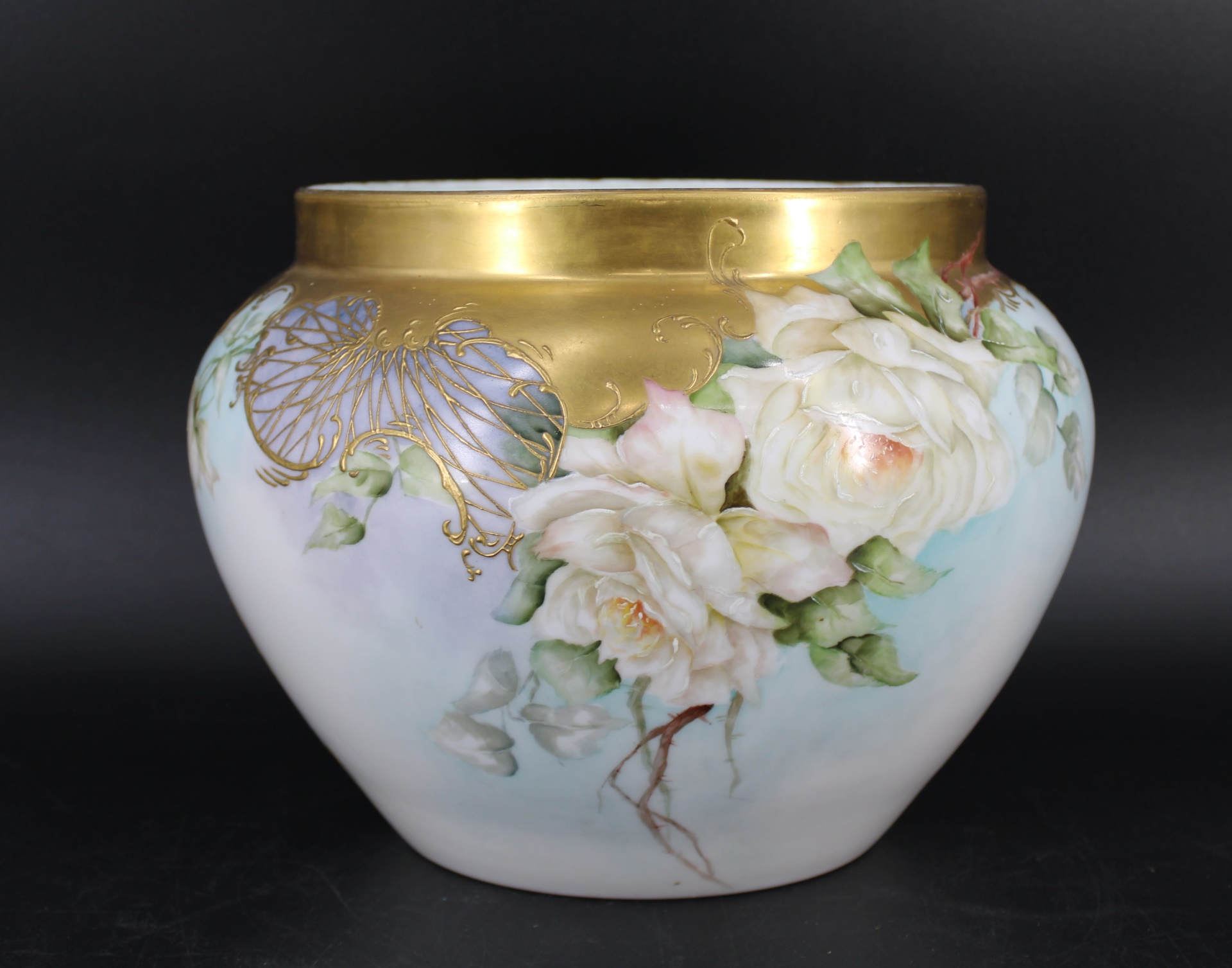 LIMOGES PORCELAIN FLORAL