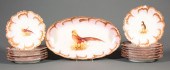 LIMOGES PORCELAIN GAMEBIRD SER