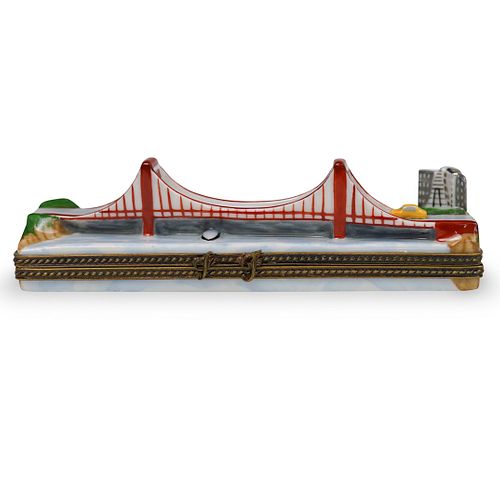 LIMOGES PORCELAIN "GOLDEN GATE