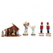 LIMOGES PORCELAIN NATIVITY SET