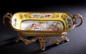 Limoges Porcelain Oblong Dish