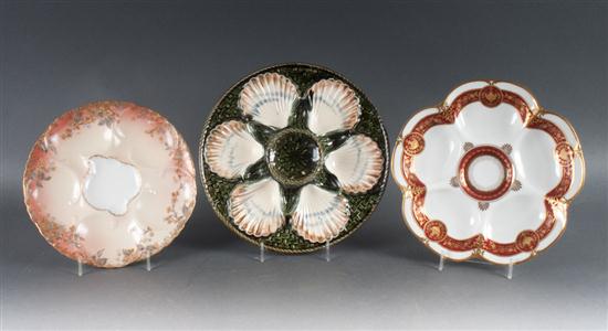 Limoges porcelain oyster plate