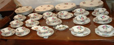 Limoges Porcelain Partial Dinner
