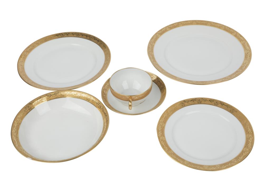 LIMOGES PORCELAIN PARTIAL