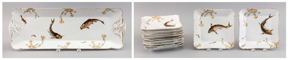 LIMOGES PORCELAIN PLATTER AND