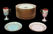LIMOGES PORCELAIN, SIXTEEN PIE