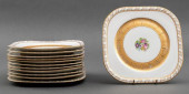 LIMOGES PORCELAIN SQUARE FORM