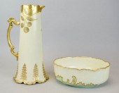 LIMOGES PORCELAIN TANKARD & SE