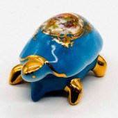 LIMOGES PORCELAIN TURTLE TRINK