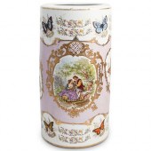 LIMOGES PORCELAIN UMBRELLA STA