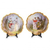 LIMOGES PORCELAIN WALL PLATESD