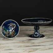 LIMOGES RENAISSANCE ENAMELED T