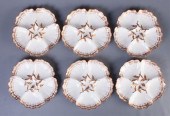 LIMOGES T & V HANDPAINTED OYST