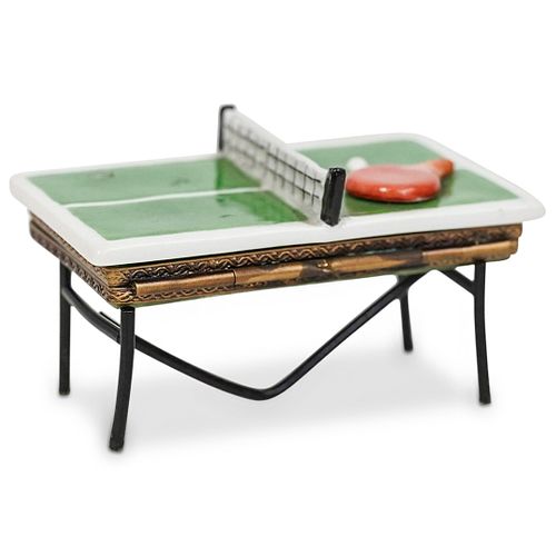 LIMOGES TABLE TENNIS PORCELAIN