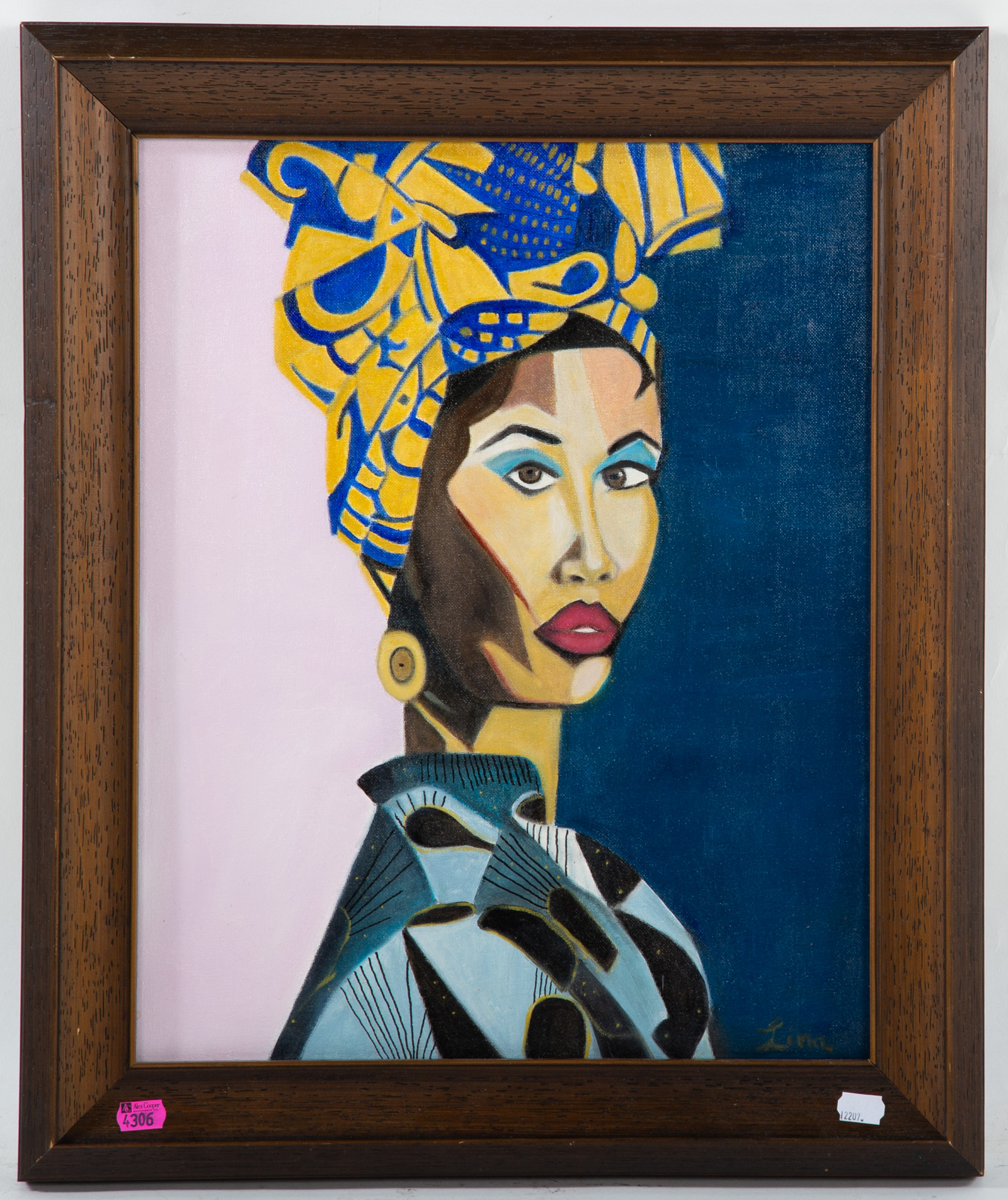LINA. ABSTRACT WOMAN WITH