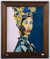 LINA. ABSTRACT WOMAN WITH HEAD