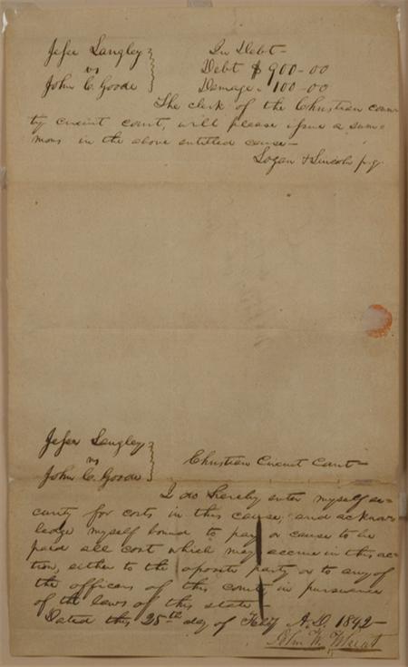 LINCOLN, ABRAHAM Autograph legal