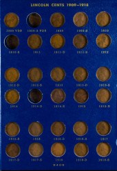 LINCOLN CENT COLLECTION 1909-1