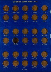 LINCOLN CENT COLLECTION 1909-1