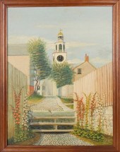 LINCOLN J. CEELY OIL ON MASONI