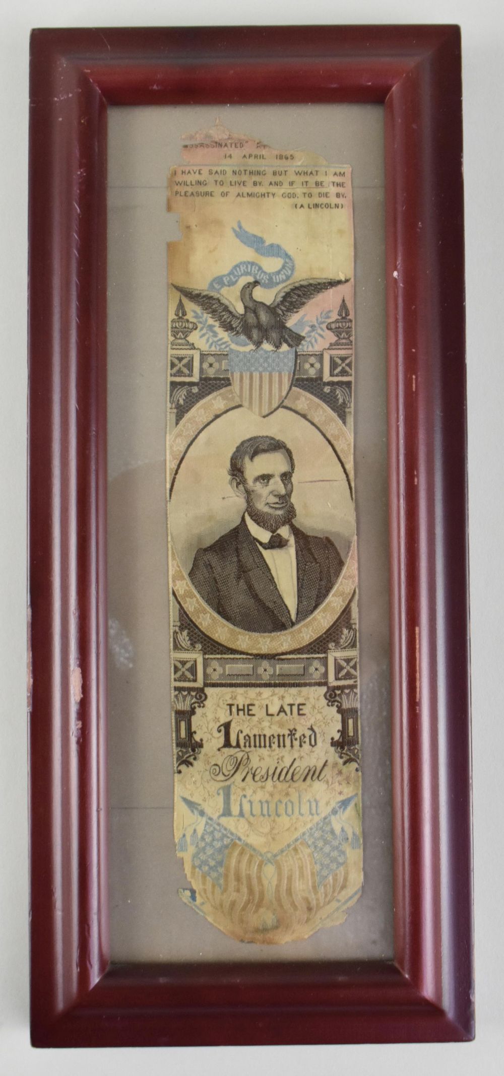 LINCOLN MEMORIAL STEVENSGRAPH