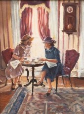 LINDA CROCKETT (20TH C.) GENRE
