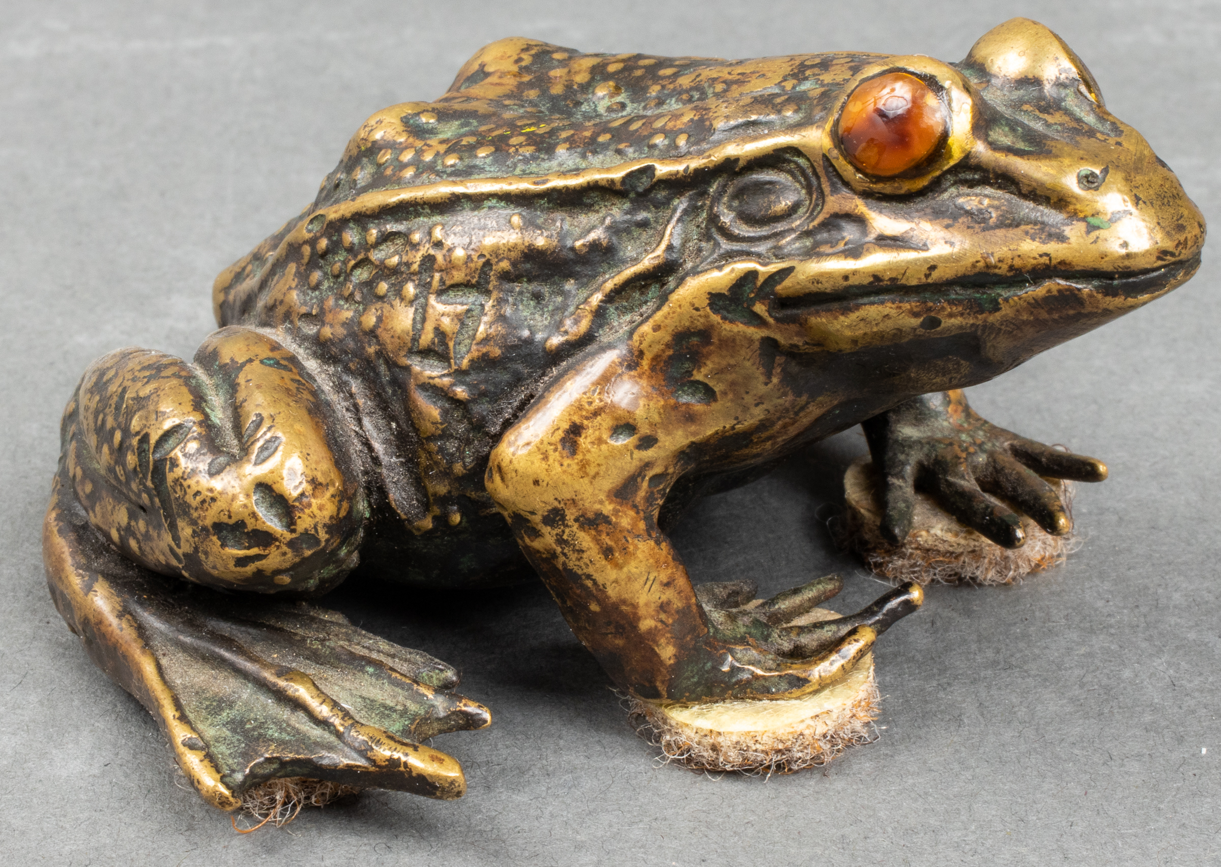 LINDA HORN BRONZE FROG