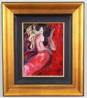 LINDA LE KINFF ACRYLIC ON CANV