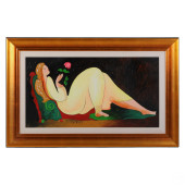 LINDA LE KINFF B.1949 RECLININ
