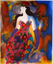 LINDA LEKINFF, SERIGRAPH, LIMI