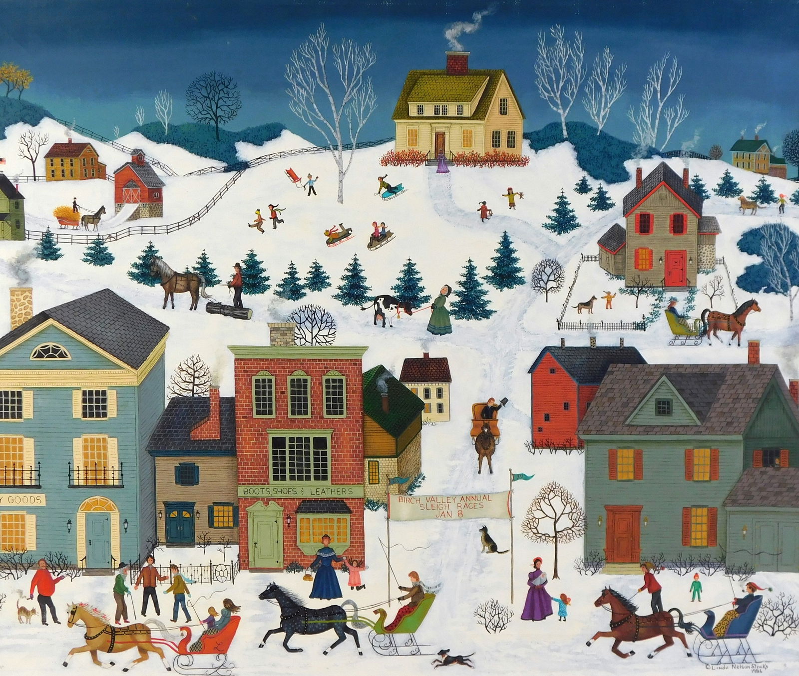 LINDA NELSON STOCKS (AMERICAN, 1938
