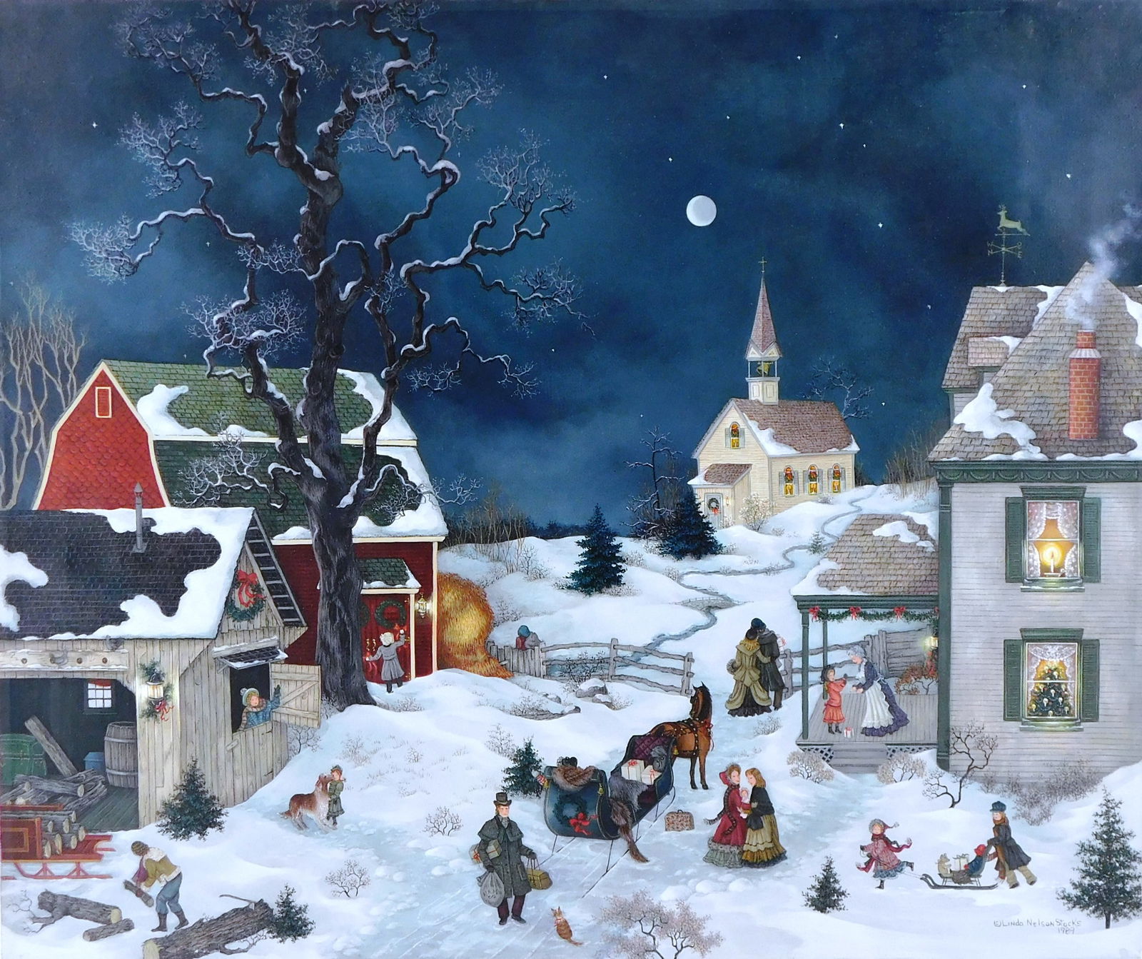 LINDA NELSON STOCKS (AMERICAN, 1938