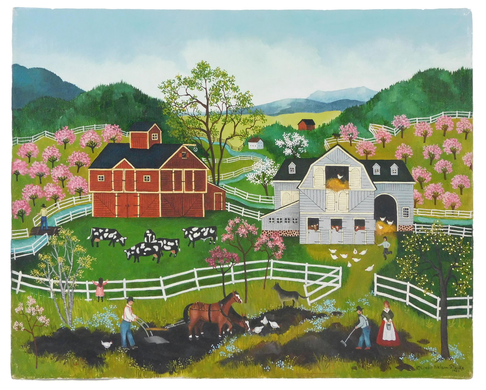 LINDA NELSON STOCKS (AMERICAN, 1938