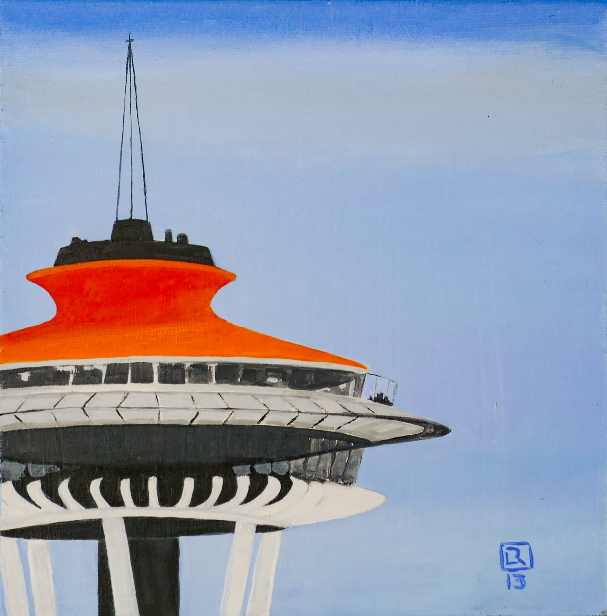 Linda R Odette ''Space Needle Top''