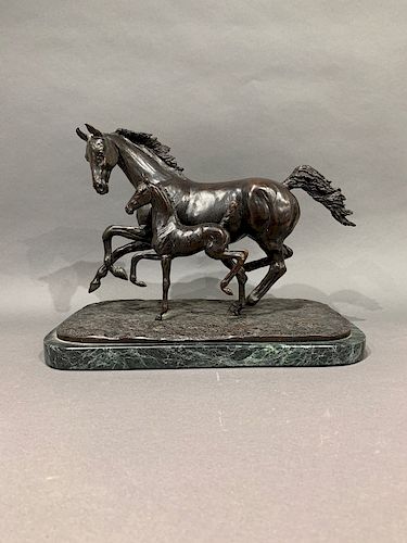 LINDA RANKIN BRONZE SCULPTURE HORSE
