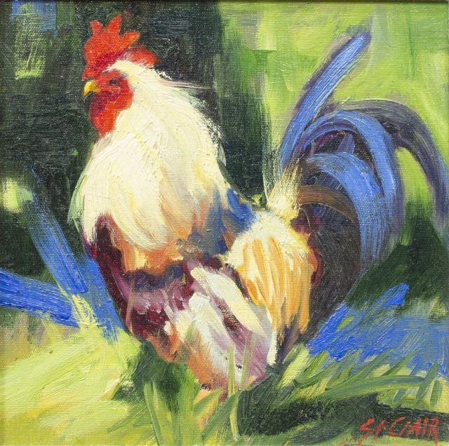 LINDA ST. CLAIR (B.1952) ROOSTER