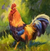 LINDA ST. CLAIR OIL ON CANVASL