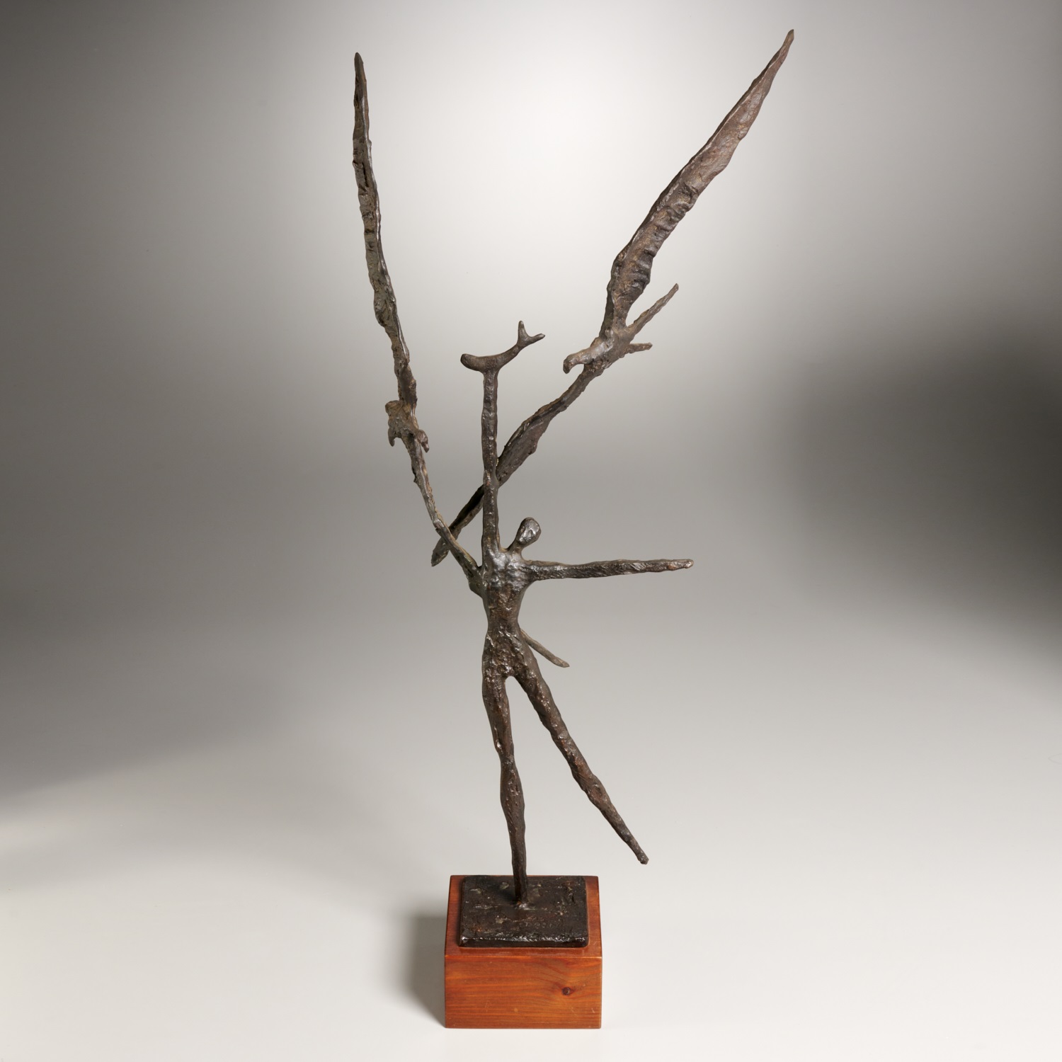 LINDSAY DAEN, PATINATED BRONZE