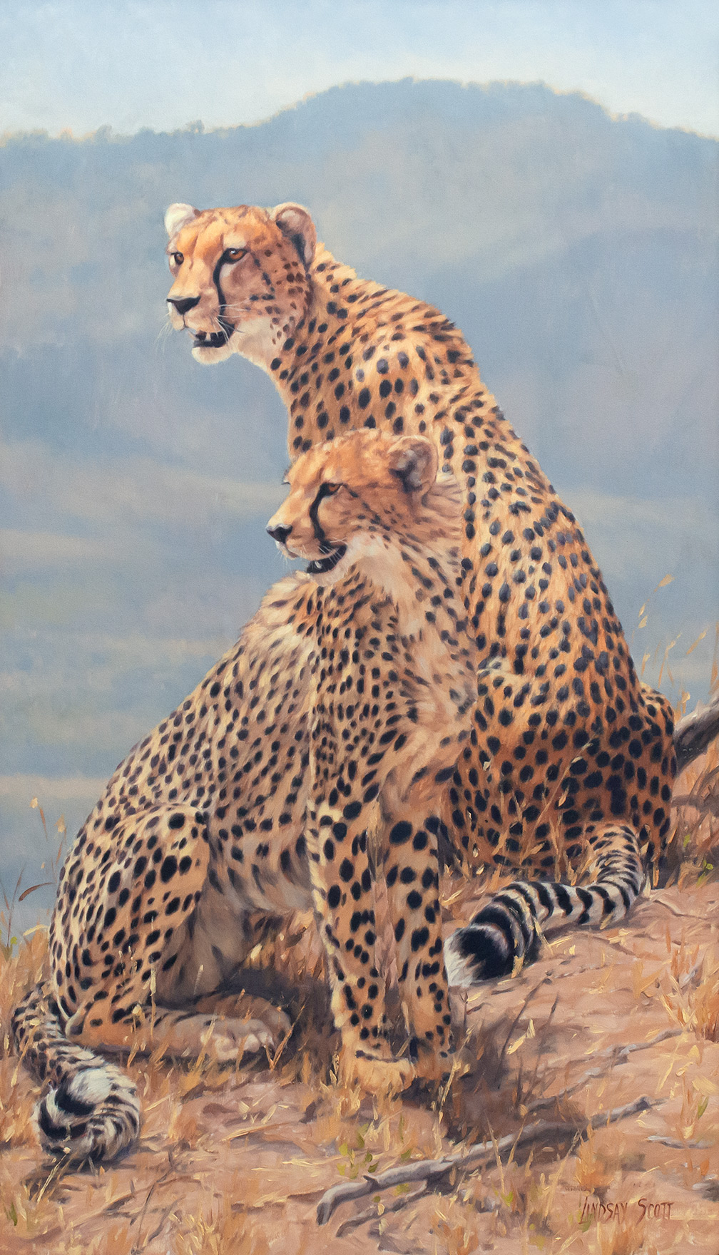 LINDSAY SCOTT (1955- ), BELOW THE