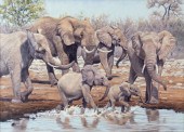 LINDSAY SCOTT (1955-), ELEPHAN