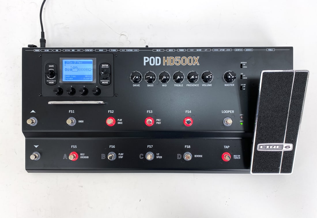 LINE 6 POD HD500X GUITAR