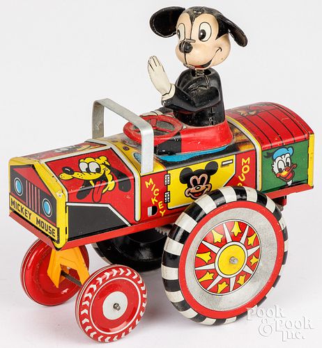 LINEMAR TIN LITHOGRAPH WIND-UP