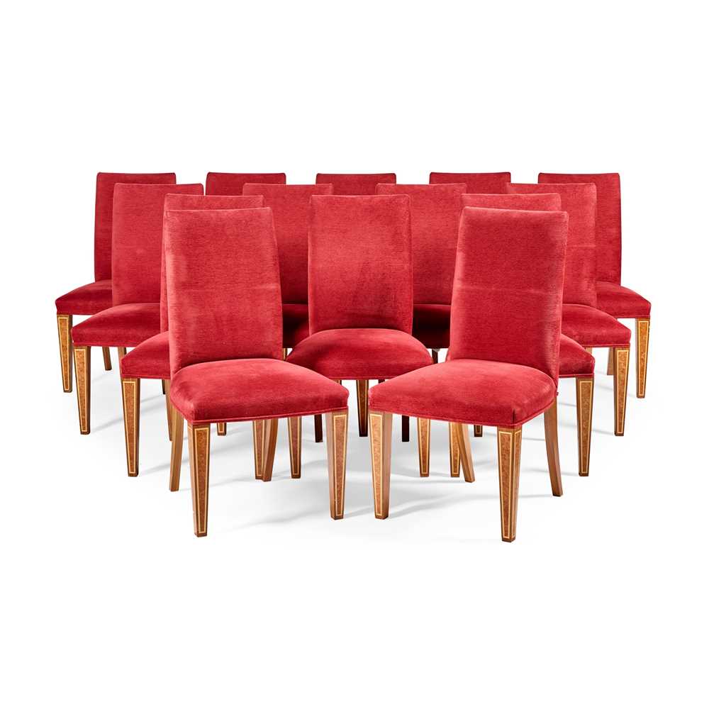 LINLEY, LONDON SET OF FOURTEEN