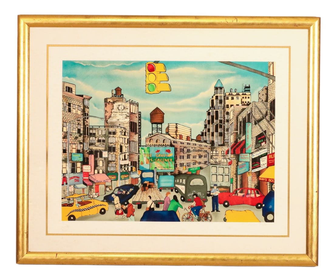 LINNEA PERGOLA SIGNED SERIGRAPH