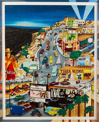 LINNEA PERGOLA "SUNSET OVER SUNSET"